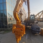 2500rpm Hydraulic Excavator Mounted Pile Driver For 8m Piling Depth