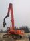 Accurate Excavator Mounted Pile Driver 2600kg Hammer Weight Stable Performance