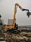 10M 18 Ton Excavator Construction RC Pile Driver   Rotation Functioning