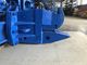 Low Noise Excavator Mounted Pile Driver , Hydraulic Pile Driving Equipment