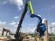 Zoomlion Photovoltaic Excavator Mounted Pile Driver 12m