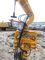 10m Length Excavator Boat Sheet Pile Driving Machine
