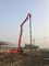 Wall Through Vibro Pile Hammer Excavator Mounted High Excitation  Force