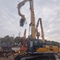 Hydraulic Photovoltaic Sheet Pile Driving Machine For High Speed Driving Project
