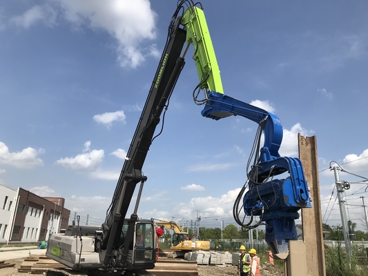 Sheet Pile Driving Vibro Hammer For Piling Construction Projects