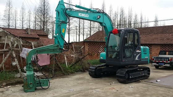 Excavator Mounted Mini Vibro Hammer / Pile Driver Series For Construction Projects Work