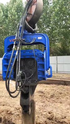 FV-500 High Frequency Vibration Output Pile Driver – Four Eccentric Mechanism & 759 kN Impact Energy