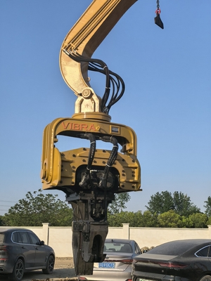 360 Degrees Rotating 30-33 Ton Pile Driver for Customized Color and Performance