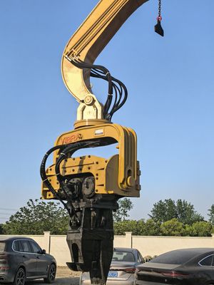 360 Degree Pile Driver – Full Top Tool Change System & Precise Positioning Servo Control for 30‑33T Excavators