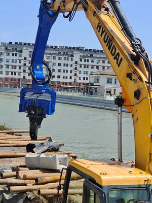 12 Meter Side Grip Vibro Hammer For Narrow Working Space