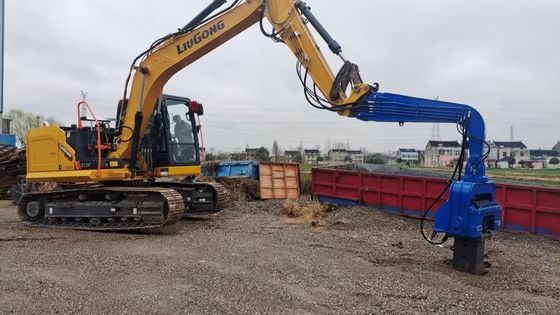 PCF-350 Pile Driver Excavator Mounted Hydraulic Vibro Hammer