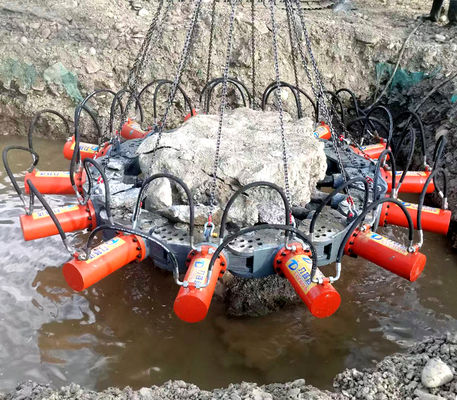 4-18 Module Hydraulic Pile Breaker for 30-40T Excavator with 1700-2000mm Pile Breaking Diameter Range and for Pile Breaking