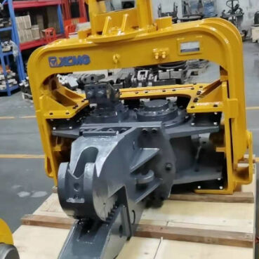 15m/Min High-Efficiency Pile Driver – Hydraulic Impact & Rubber Sheath for Guardrail