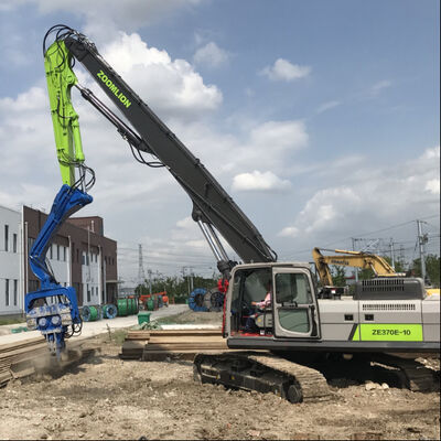 CE Certified Hydraulic Vibro Hammer – 12m Depth & Excavator-Mounted for Sheet Pile