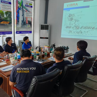 Excavator-Mounted Hydraulic Pile Driver – 18m Max Length & Powerful Vibration