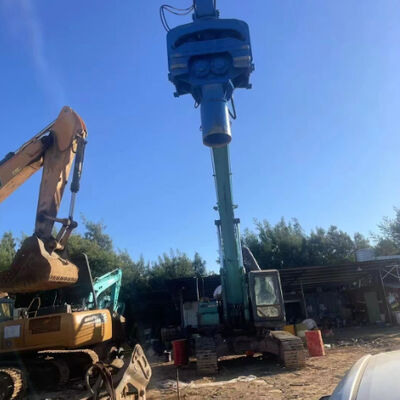 2800rpm Excavator Mounted Vibro Hammer For Solar Panel Installation