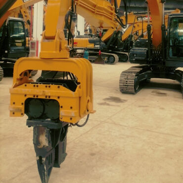 XCMG Vibrating Pile Driver For Sheet Piling Construction Projects