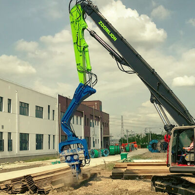 Heavy-Duty Hydraulic Pile Driver | Top Performance for Extended Sheet Pile Projects