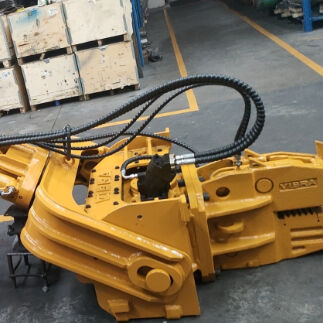 435 kN Centrifugal Force Pile Driver: High-Power Hydraulic Hammer for Heavy-Duty Construction Projects