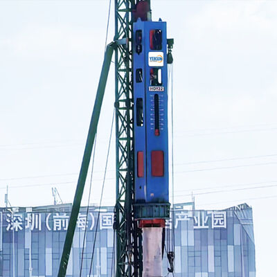 High Efficiency Drilling Performance Hydraulic Impact Hammer Featuring Precise Positioning Servo Control & Full Slewing Mechanism Assembly