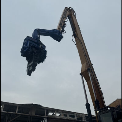 FV-700 Dual Pump Flow Merging System Pile Driver – Low Maintenance Cost Design & 915 kN Impact Force