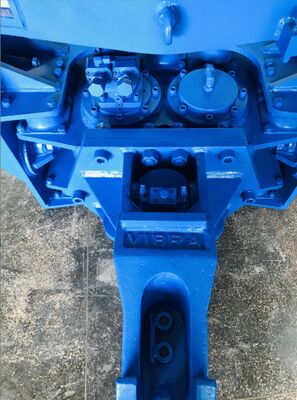 Photovoltaic Pile Driver | Dual Pump Flow Merging System & High Frequency Vibration Output for 20-30T Excavator