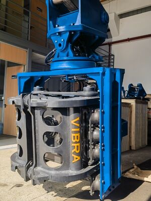 Side Grip Pile Driver – Low Headroom Operation Capability & Integrated Control Valve Assembly for 25‑32T Excavators
