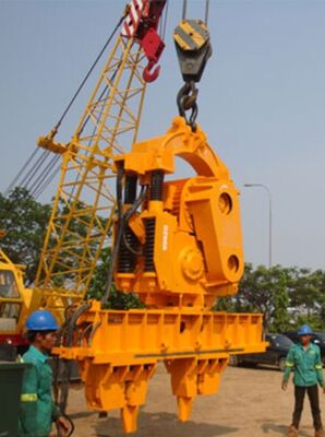Electric Vibratory Hammer – Low Noise Eco Friendly Operation & Zero Emissions for Outdoor Sensitive Environments