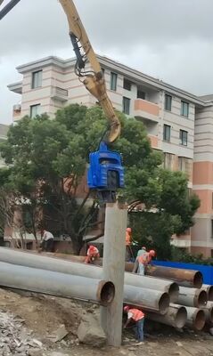FV-600 Four Eccentric Pile Driver – Four Eccentric Mechanism System Manufacturers China & Exporters High Impact Energy Per Blow