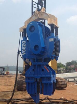 DZ120 Electric Pile Driver With High Efficiency Drilling Performance And Zero Emissions