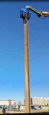 FV-700 Four Eccentric Pile Driver With Custom Self Lubricating Bearing Low Maintenance