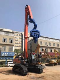 265 Kn Force High Accuracy Hydraulic Pile Driver , 32 Mpa Sheet Pile Driving Equipment