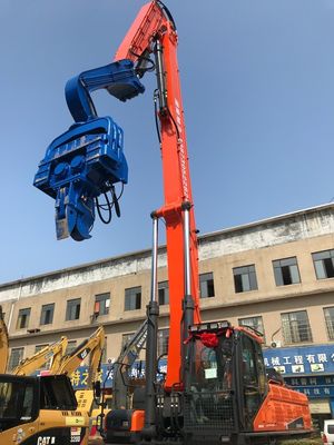 Quiet Operation Excavator Mounted Vibro Hammer Pile Driver Environmental Friendly