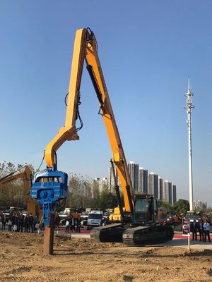 30T Sheet Pile Driving Machine 3500RPM For Photovoltaic Industry