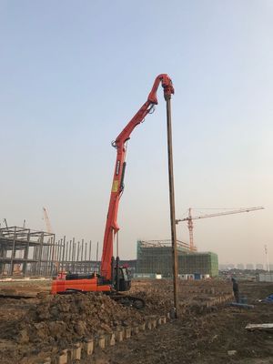 Kobelco Excavator Mounted Pile Driver For All Kinds Of Piling