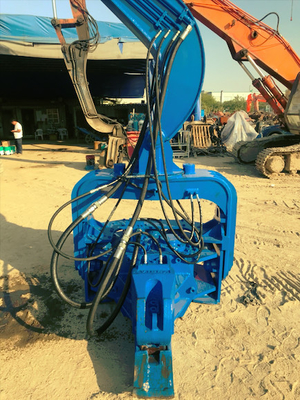 15 Meter Hydraulic Pile Driving Machine  Pile Hammer Eco Friendly